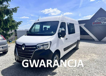 Renault Master L2H2 średniak 7-osobowy lift brygadówka doka pełna opcja 80…