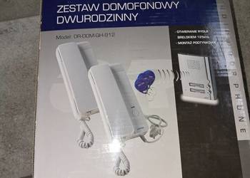 Zestaw domofonowy dwurodzinny nowy