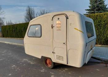 Przyczepa kempingowa Fiat 126p Maluch zabytek unikat Niewiadów