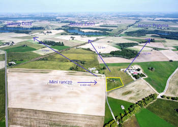 Mini ranczo pośród jezior / Buk Góralski / Pojezierze Brodnickie