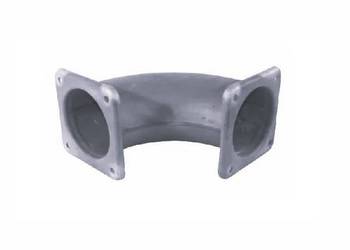 Kolano 90° z dwustronnym kołnierzem 6″- 6303090Z