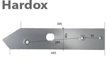 Płoza HARDOX 10534/P części do pługa GOIZIN