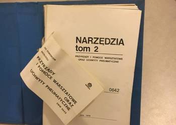 Katalog narzędziowy "Narzędzia tom 2" z 1979 roku