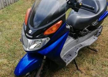 Suzuki Burgman 125 owiewka szyba kierunkowskazy boczek
