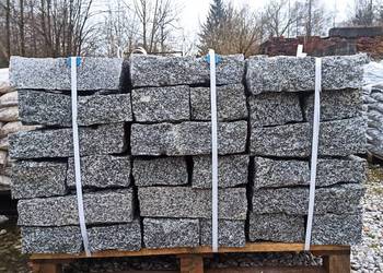 Opornik granitowy Kamień Murowy 10/20/40 Palisada Grys Granitowy Bazaltowy