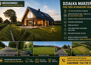Działka Budowlana (2000 m2) MEDIA (Brzozowiec)