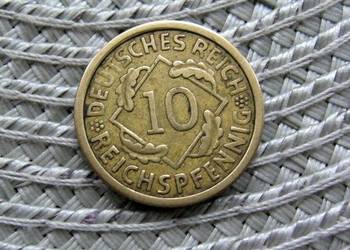 Niemcy ( Weimar ) 10 Reichspfennig 1926r - A