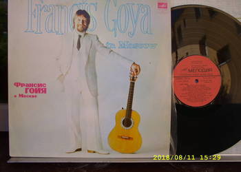 K.  Pop LP ; FRANCIS GOYA--IN MOSCOV , ZSRR.