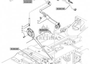 New Holland T6070 Kolektor 87676058