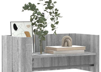 Półka ścienna szary dąb sonoma 705x35x305 cm WM-848456