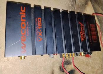 Car audio zestaw.