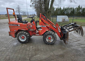 Miniładowarka SCHAFFER 336, 4x4 + krokodyl 125 cm (Kubota)