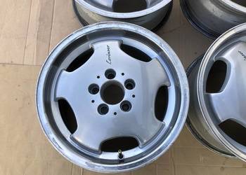 Alufelgi felgi aluminiowe Lorinser rs90 16x8 et32 mercedes 124 5x112 66mm