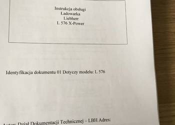 dtr instrukcja obsługi ładowarka liebherr l576 xpower i inne
