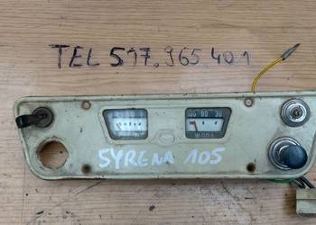 SYRENA 104 105 BOSTO R20 licznik wskażniki zegary konsola SYRENA 104 105 BOSTO R20 licznik wskażniki zegary konsola