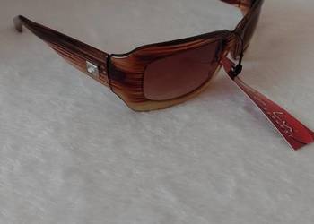 Bogato zdobione okulary przeciwsłoneczne, ombre, Top Vintage, NOWE