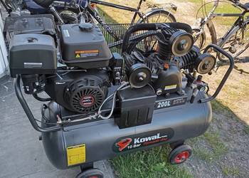 Mobilny kompresor spalinowy 200 L