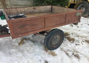 Przyczepka 120 x 150 przyczepa kołówka traktorek quad kosiarka do lasu sam