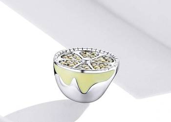 Pandora Charm Moments zawieszka cytryna limonka połówka