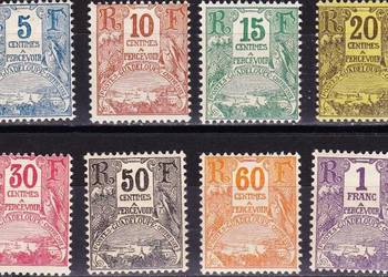 GWADELUPA 1906-kompletna seria.Gratis wysyłka!