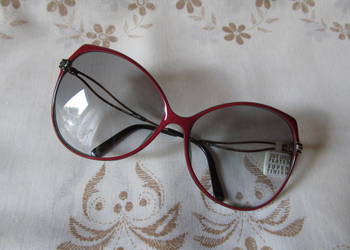 Kultowe okulary przeciwsłoneczne Viennaline 1359 retro vintage pozłacane