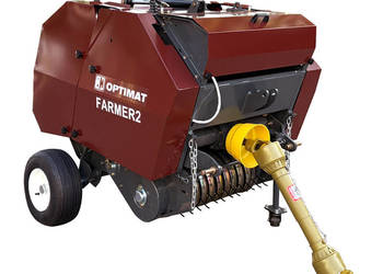 MINI PRASA BELUJĄCA OPTIMAT FARMER 2 DO SIANA I SŁOMY 610X700MM WOM 18-30KM