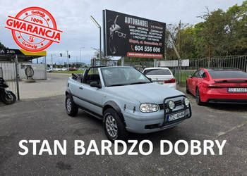 Volkswagen Golf Cabrio 2.0 Benzyna 115 KM, OFF Road, El. Szyby i Lusterka,…