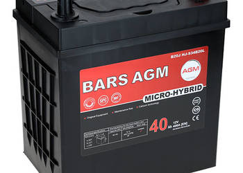 Akumulator Bars HYBRID AGM LINE 12V 40Ah 400A P+ BM40P