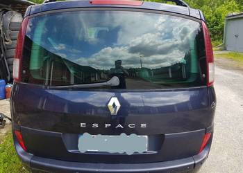 Renault Grand Espace IV klapa z otwieraną szybą