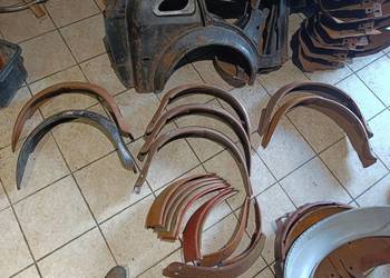 nadkola wewnętrzne zewnętrzne fiat 126p pułka akumulatora okulary tłumik
