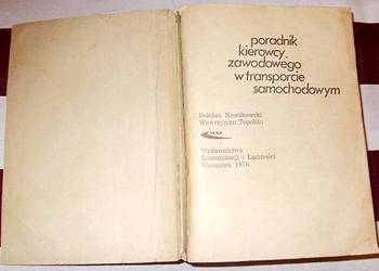 Poradnik kierowcy zawodowego w transporcie samochodowym