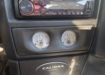 Dodatkowe zegary opel Calibra.