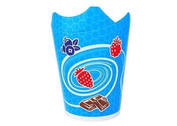 Kubki do lodów flurry, kubek składany papierowy 1000szt.