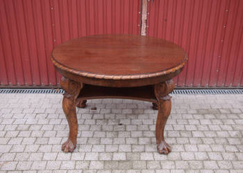 Neorenesansowy stół dębowy z 1920 roku