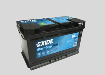 788x645x112 Akumulator EXIDE AGM START&STOP EK800 80Ah 800A