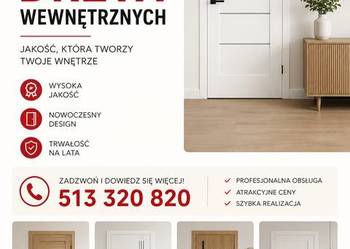 Drzwi wewnętrzne VOSTER,  DRE, ERKADO,  INTENSO