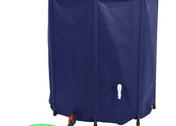 Zbiornik na wodę z kranikiem składany 1250 L PVC WM-156005