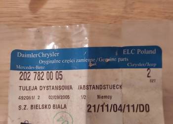 Tuleja dystansowa Mercedes c 2027820005