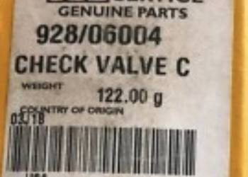 JCB 928/06004 Zawór hydrauliczny do JCB 714, JCB 718, JCB 509, JCB 510