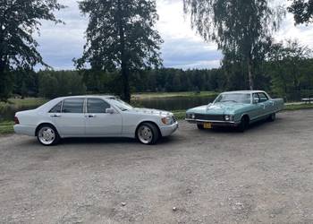 Auto do ślubu wesele Buick Electra1966.  Mercedes s klasę 500 sel 1991