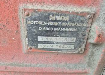 Blok do silnika r165 d227.4 Mwm d227-4 renault fendt