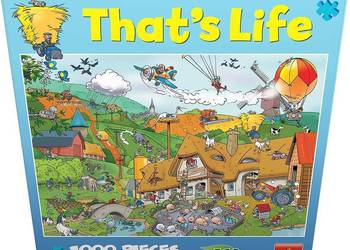 Goliath That's Life Farm Puzzle 1000 elementów brak 4 puzzli