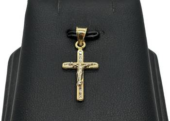 Złota Zawieszka Próby 585 0,56g Krzyż Krzyżyk