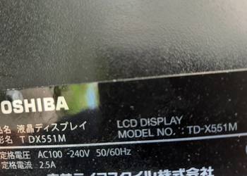 MONITOR 55''  Toshiba TD-X551M