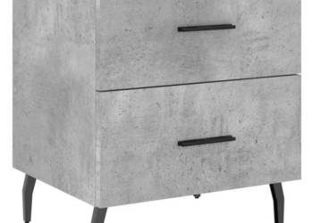Szafka nocna szarość betonu 40x35x475 cm WM-827348
