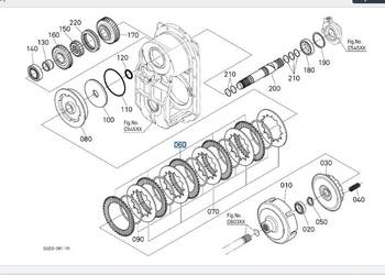 Tarcza wałka wom outer