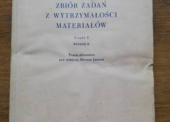 Zbiór zadań z wytrzymałości materiałów cz. I- M. Janusz