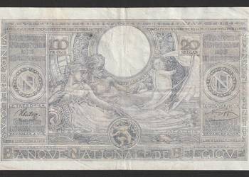 BELGIA 100 FRANKÓW 1943