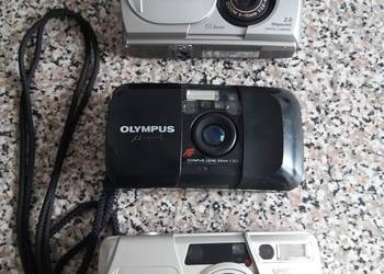 Aparaty Olympus 3 sztuki