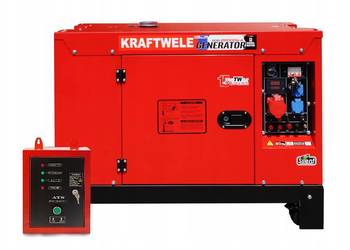 AGREGAT GENERATOR PRĄDOTWÓRCZY 22KVA DIESEL 3F ATS